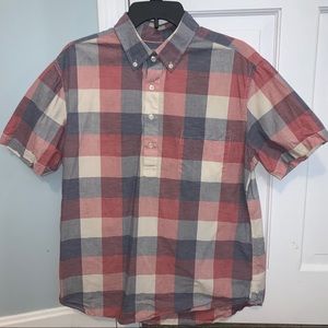 Merona plaid Short-Sleeve Casual Dress Tee